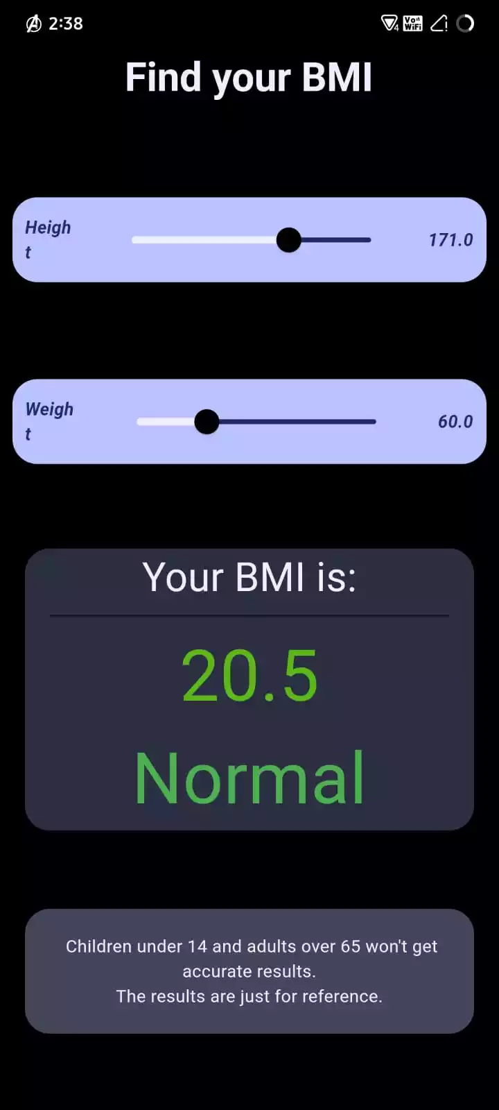 BMI Calculator